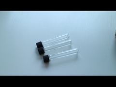 120mm*22mm clear glass tube childproof cap empty glass tubes bottle