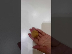 5ml ガラスの瓶 子供に耐えるガラスの容器 木製キャップ