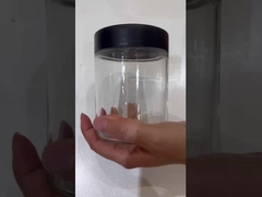 滑らかなマットホワイトガラスボトル 黒キャップ18オンスCRガラスボトル