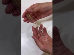 フラワー パワー パッケージ コルク トップ 雑草 グラス パッケージ 円筒形