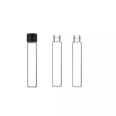 109mm Glass Pre Roll Tubes Clear Child Resistant Tubes Smooth