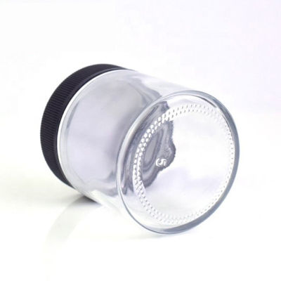 Clear Glass Child Resistant Jars 3 Oz 1 Ounce Glass Jar Child Resistant
