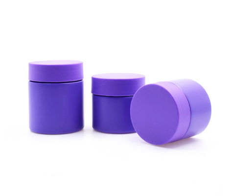 Custom Printing Glass Weed Jar 3oz Childproof Lid Airtight Weed Jar