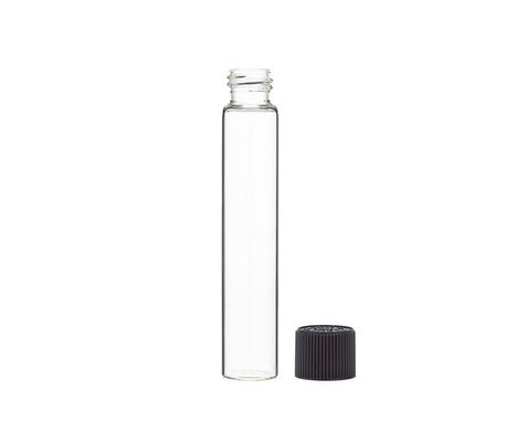 Child Resistant Glass Pro Roll Tubes Borosilicate Glass Tube Screw Cap 109mm