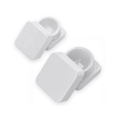 Child Proof Square Glass Jars 5ml Borosilicate Glass Container CRC Cap Smell Proof