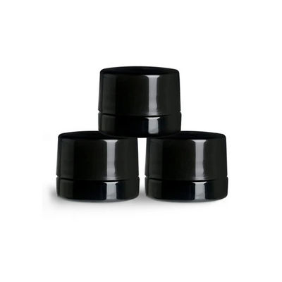 Black Glass Concentrate Container 5ml Glass Container With Child Resistant Lid