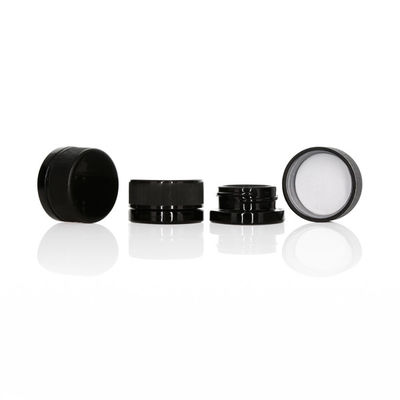 9ml Black UV Glass Jars Storage Child Resistant Glass Jar