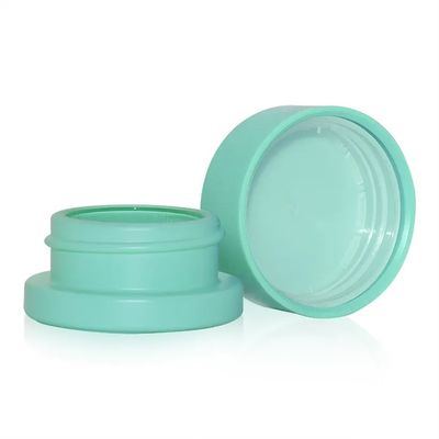 Round Wax Extract Concentrate Lead Free Glass Jars 5ml 9ml With Child Resistant Lid