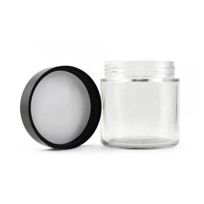 Child Safe Original Small Packaging Cosmetics Glass Containers With Lid Wholesale