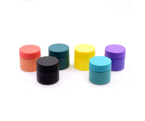 Custom Printing Glass Weed Jar 3oz Childproof Lid Airtight Weed Jar