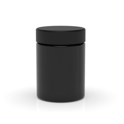 Childproof Straight Sided Glass Jars With Lids 4oz Uv Container Child Resistant Cap