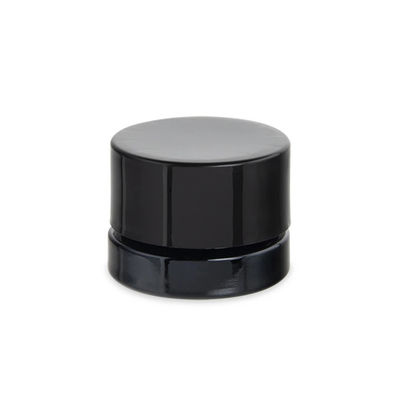 Black Glass Concentrate Container 5ml Glass Container With Child Resistant Lid