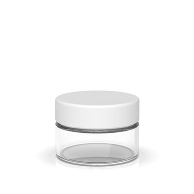 1oz 2oz 3oz Glass Child Resistant Jars Flower Packaging Airtight Smell Proof Jars