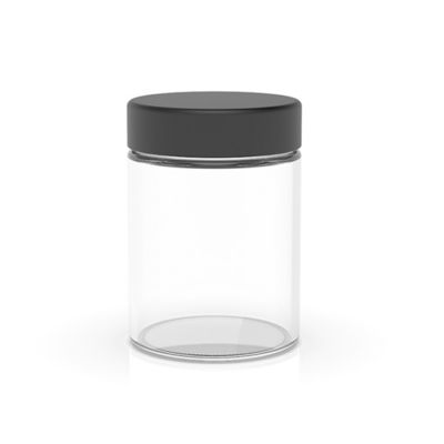 1oz 2oz 3oz Glass Child Resistant Jars Flower Packaging Airtight Smell Proof Jars