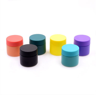 3oz Customized Black Uv Jars CR Child Proof Cap 2oz 3oz 4 Oz Jars Glass