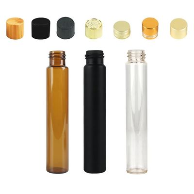 Child Safety Glass Pre Roll Tube Cigar Clear Glass Tube Flower Cone Packaging